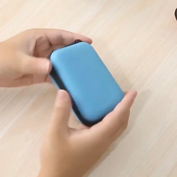 Wholesale Headphones Storage Box Usb Key Coin Earphone Eva Hard Case