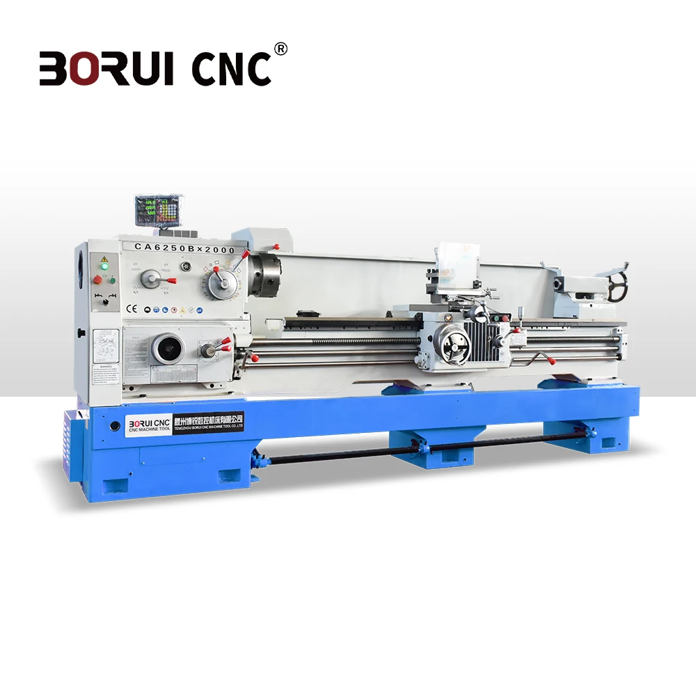 Good Quality Ca6250b Manual Lathe With Gap Metal Manual Lathe