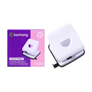 Paper Hole Punch Hole Punching Machine for Plastic with Scale 2 Hole Paper Punch