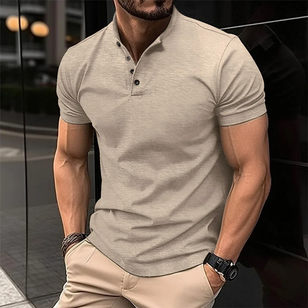 Men’s Casual Solid Color Shorts - Lightweight Summer Wear for Men