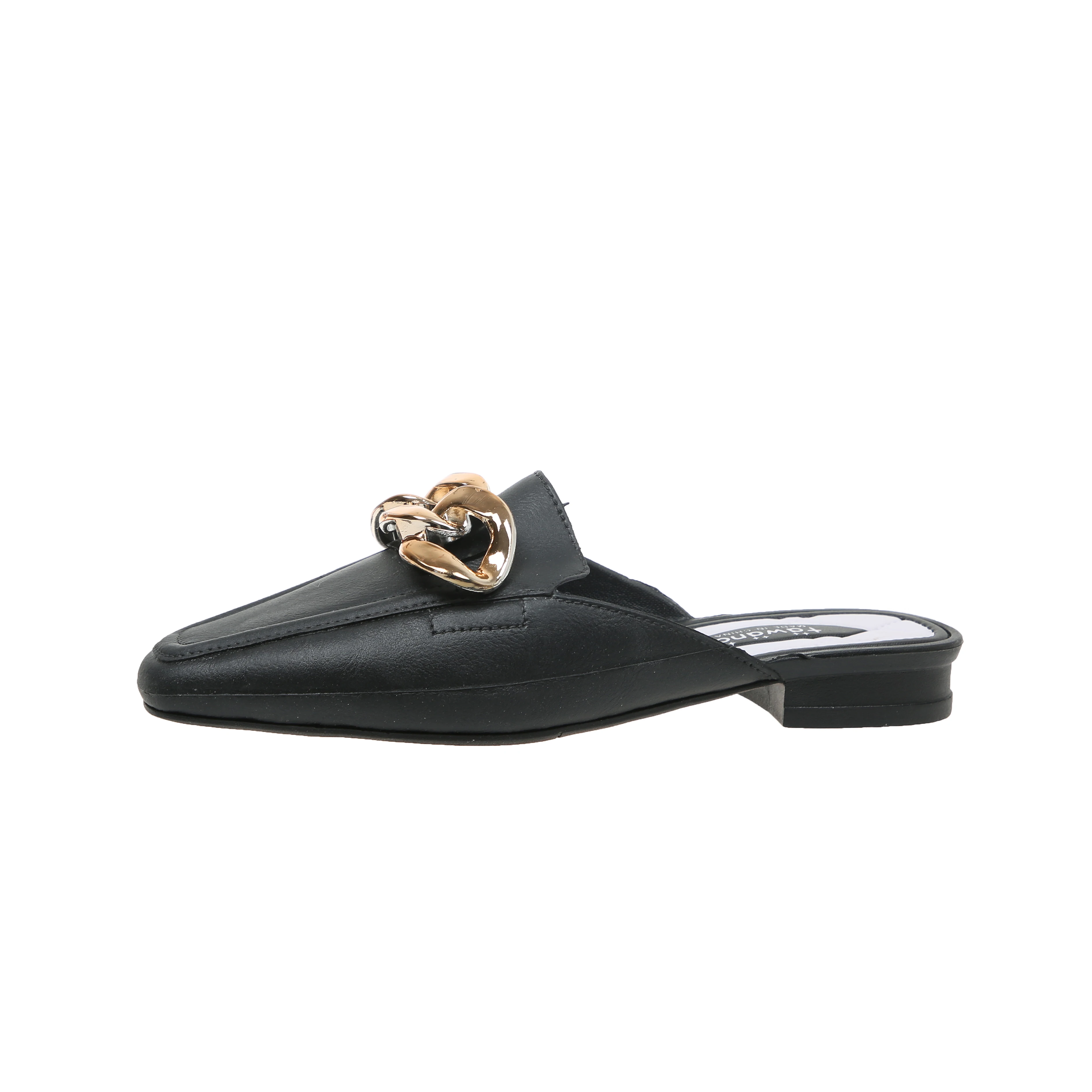 2021 Shopee летние новые модные полуботинки женские босоножки с открытой пяткой; Тапочки 3 больших золотых колец цепь для женская обувь