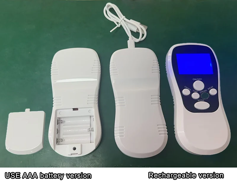 EMS Muscle Stimulator Tens Unit Neck Massage Machine Shiatsu Body Massager for Leg Back Arm Physical Therapy Equipment
