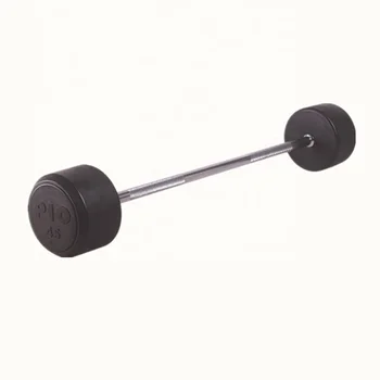 Commercial Fitness Bodybuilding Equipment Free Weight Straight Barbell Weight Lifting Fixed Straight Barbell AP15