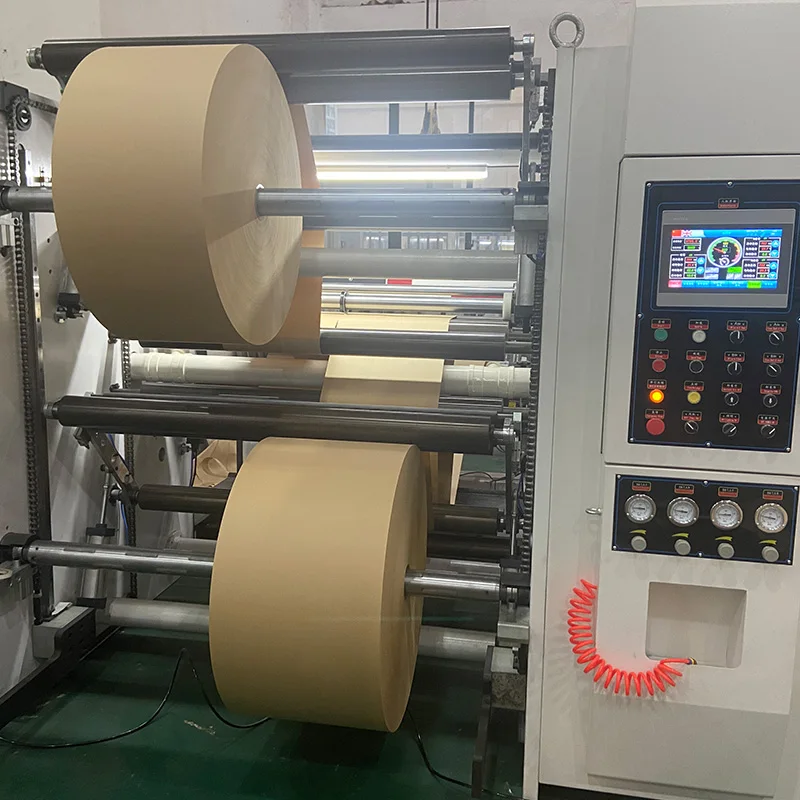 Diameter 1000MM Slitter Rewinder Machine Kraft Paper Roll Slitting Machine