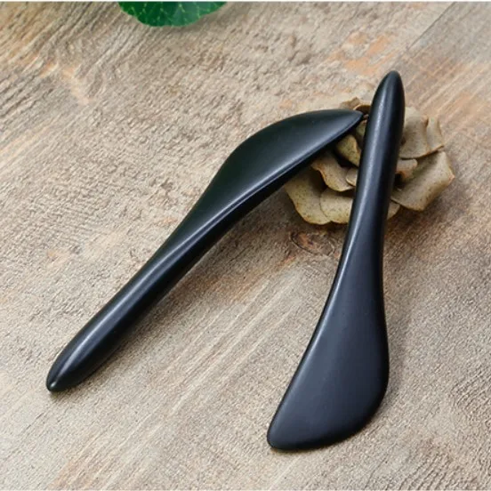 天然玉刮痧按摩工具石刮痧板面部按摩水疗针灸疗法触发点治疗 - buy b