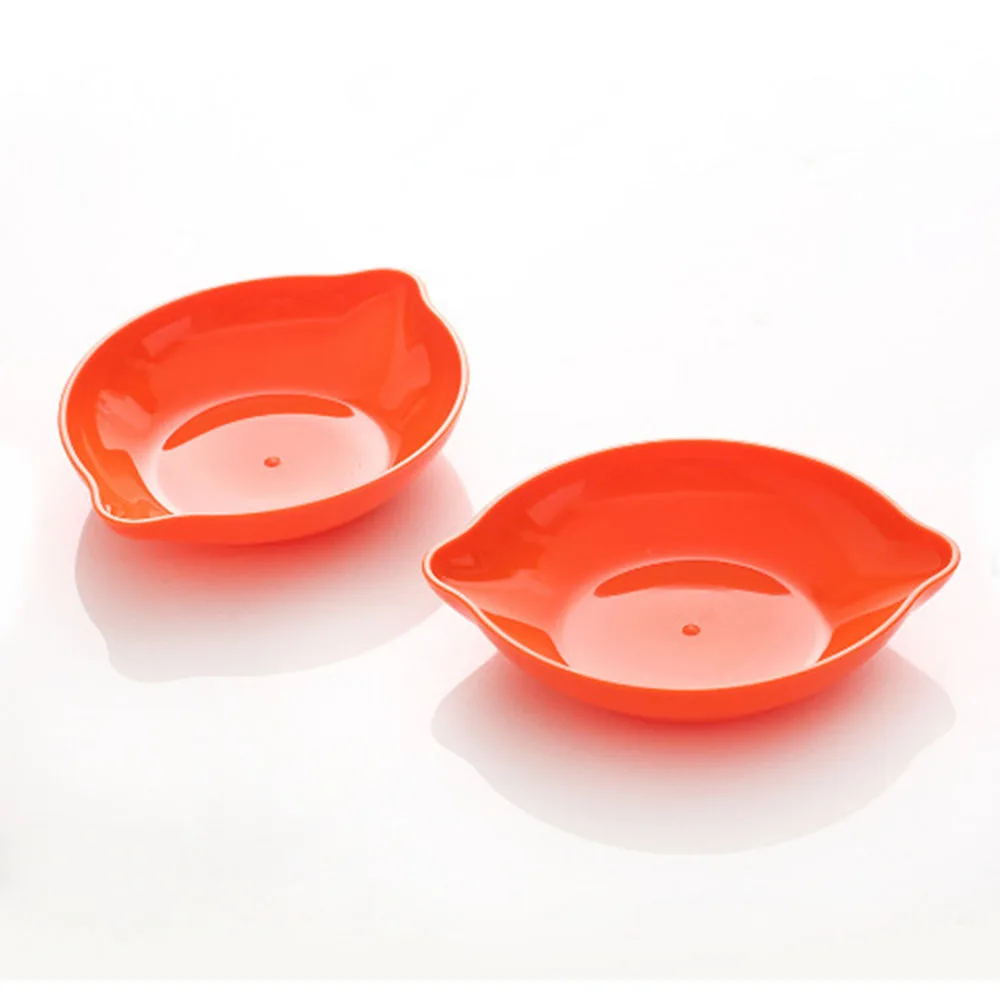 Cross Border Plastic Household New Fashionable Europe Style Durable Food Grade Party Use Oval Dessert Plate