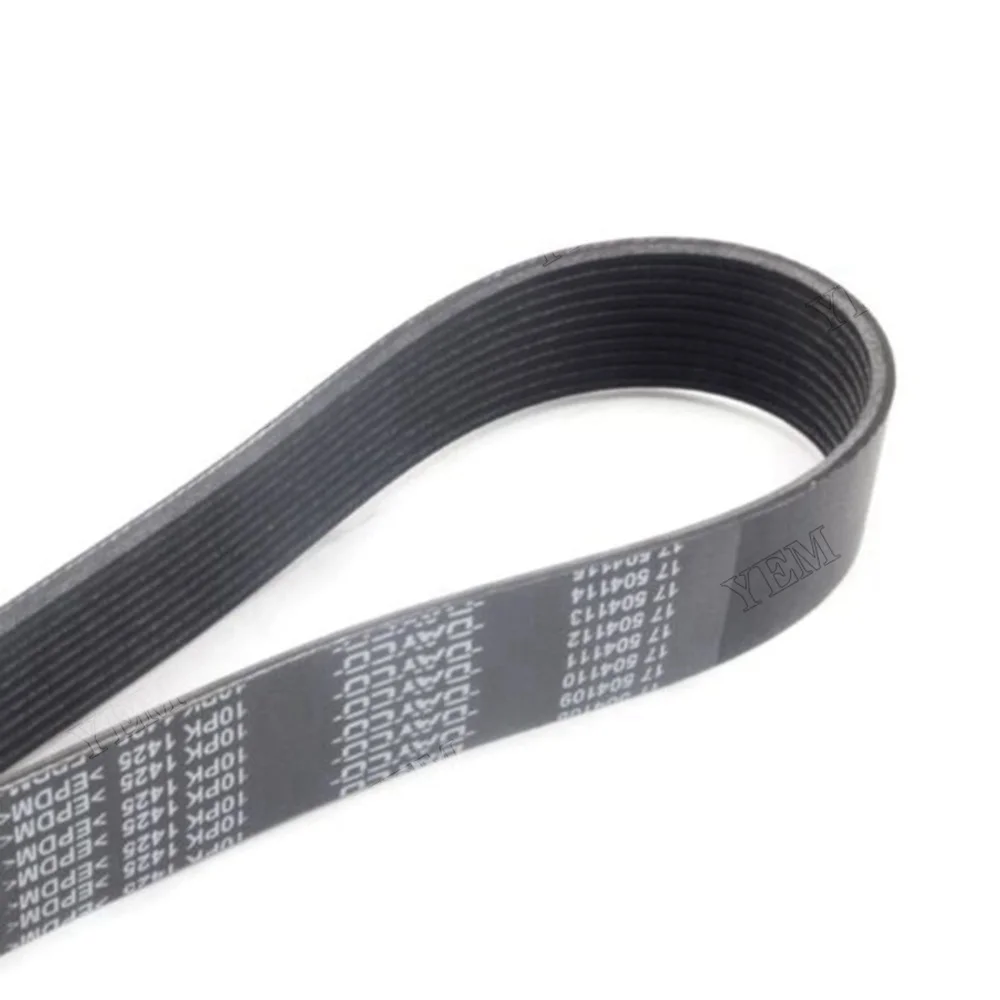 For Komatsu Excavator PC220-6 Engine 6D102 Fan Belt 10pk1425