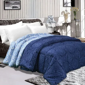 100% Soft Cotton or Polyester/Microfiber Comforter Sets King Quilt Duvet Cover All Season Bedding Set