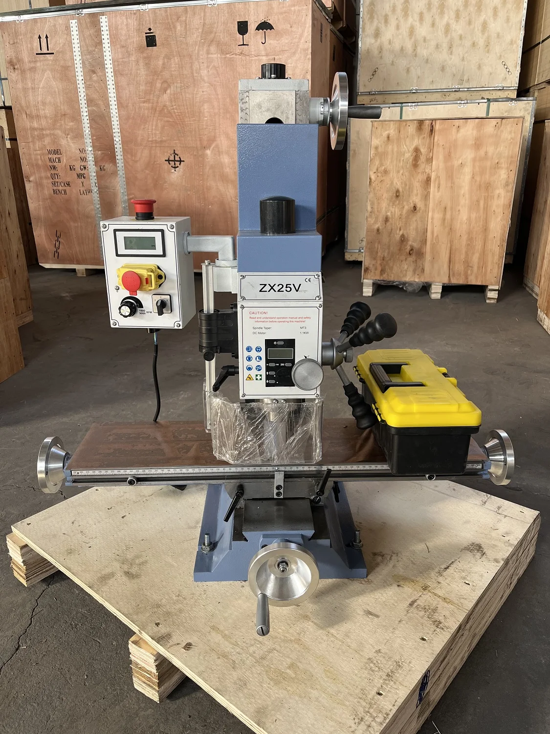 ZX25V Mini Milling Drilling Machine - Precision & Versatility