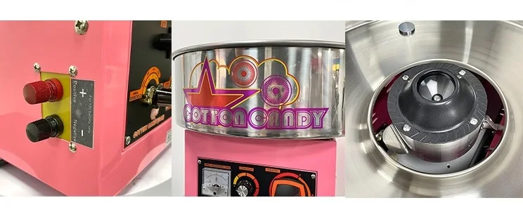 Factory Wholesale Price Gas Cotton Candy  Floss Machine Candy Vending Machine manufacture