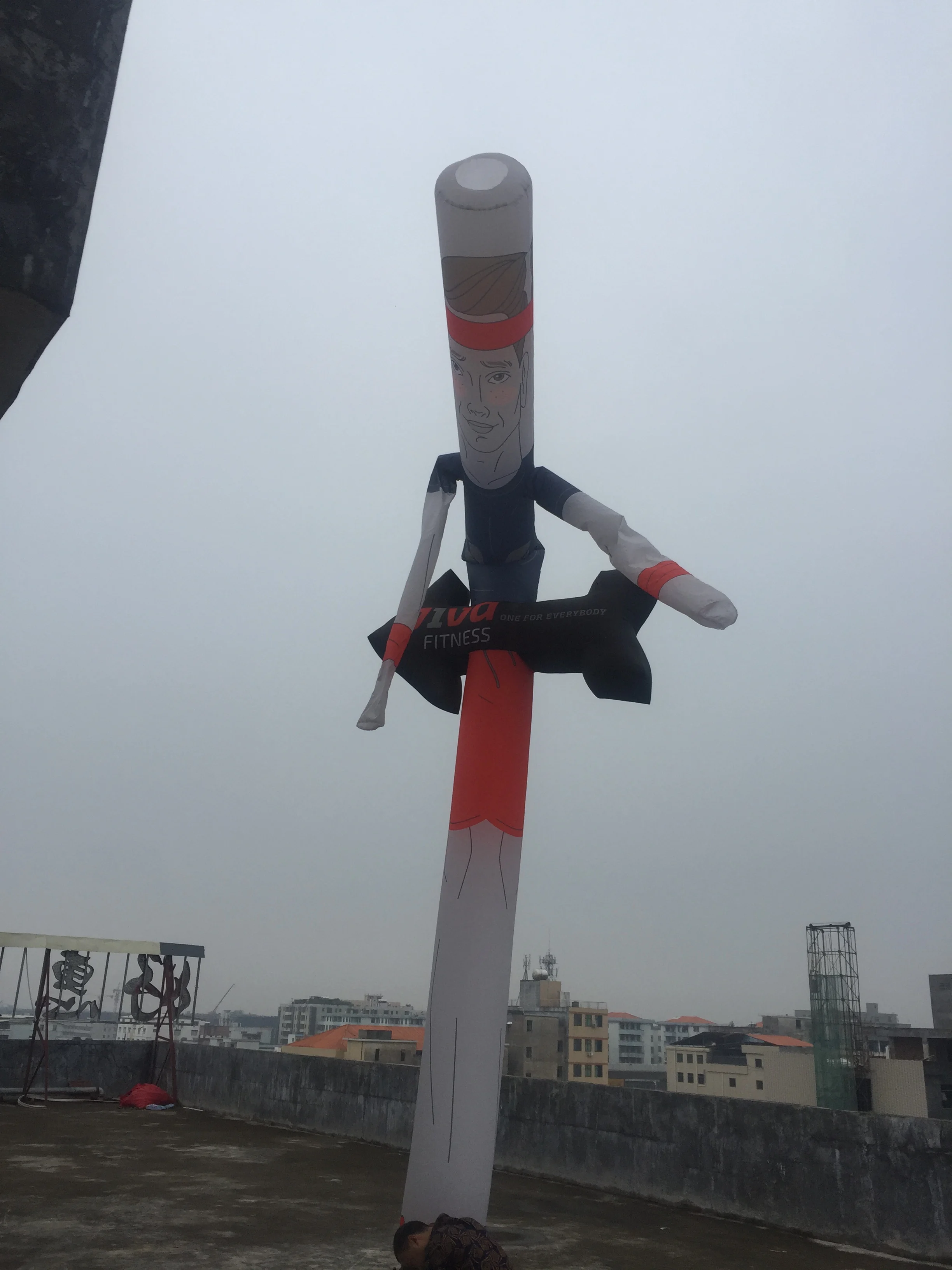 Custom Design Advertising Inflatable Waving Hand air Dancer with Blower/inflatable air Dancer Cook