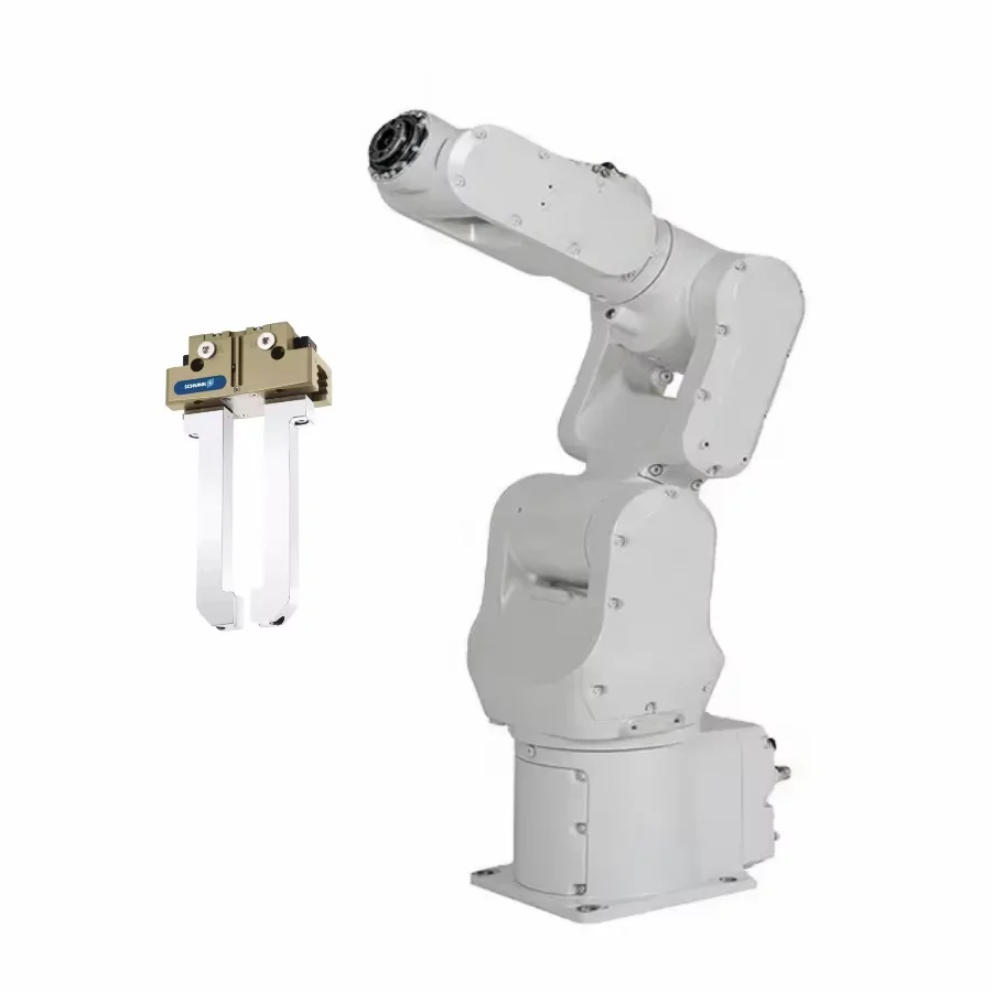 IRB 120 Mini  6 Axis Robot Arm with IRC5 Compact Controller for Picking  and Placing Robot Arm With Gripper
