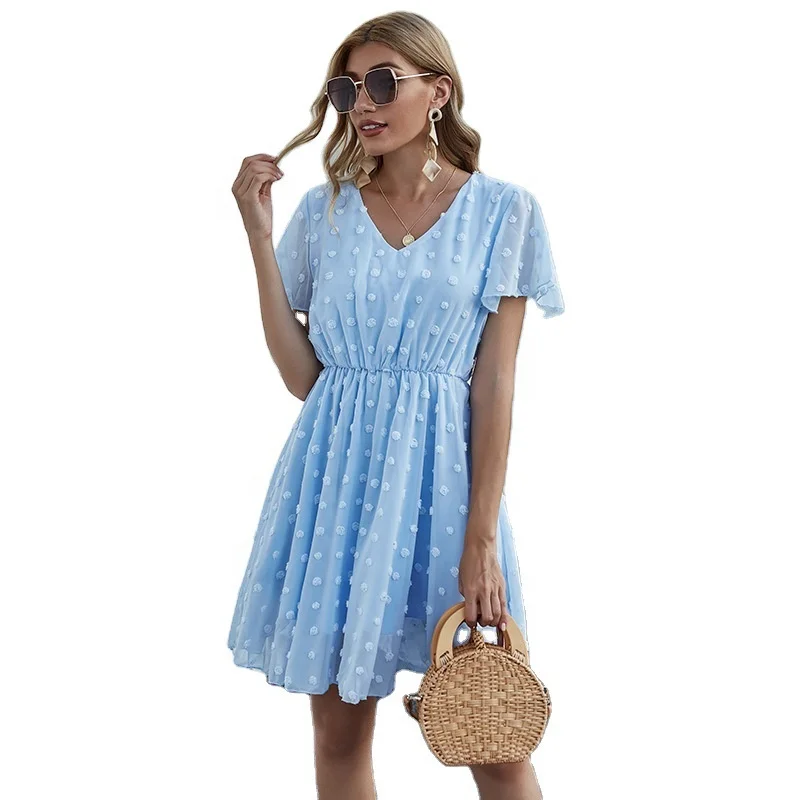 Mini Dress,Chiffon Dress,Casual Dresses 