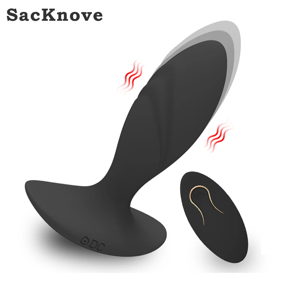 Wholesale SacKnove 2110HB Male Home Pulse Vibrating Anal Prostate Massager Wireless Remote Control g Spot Sex Toy Prostate Massage Tool From m.alibaba photo