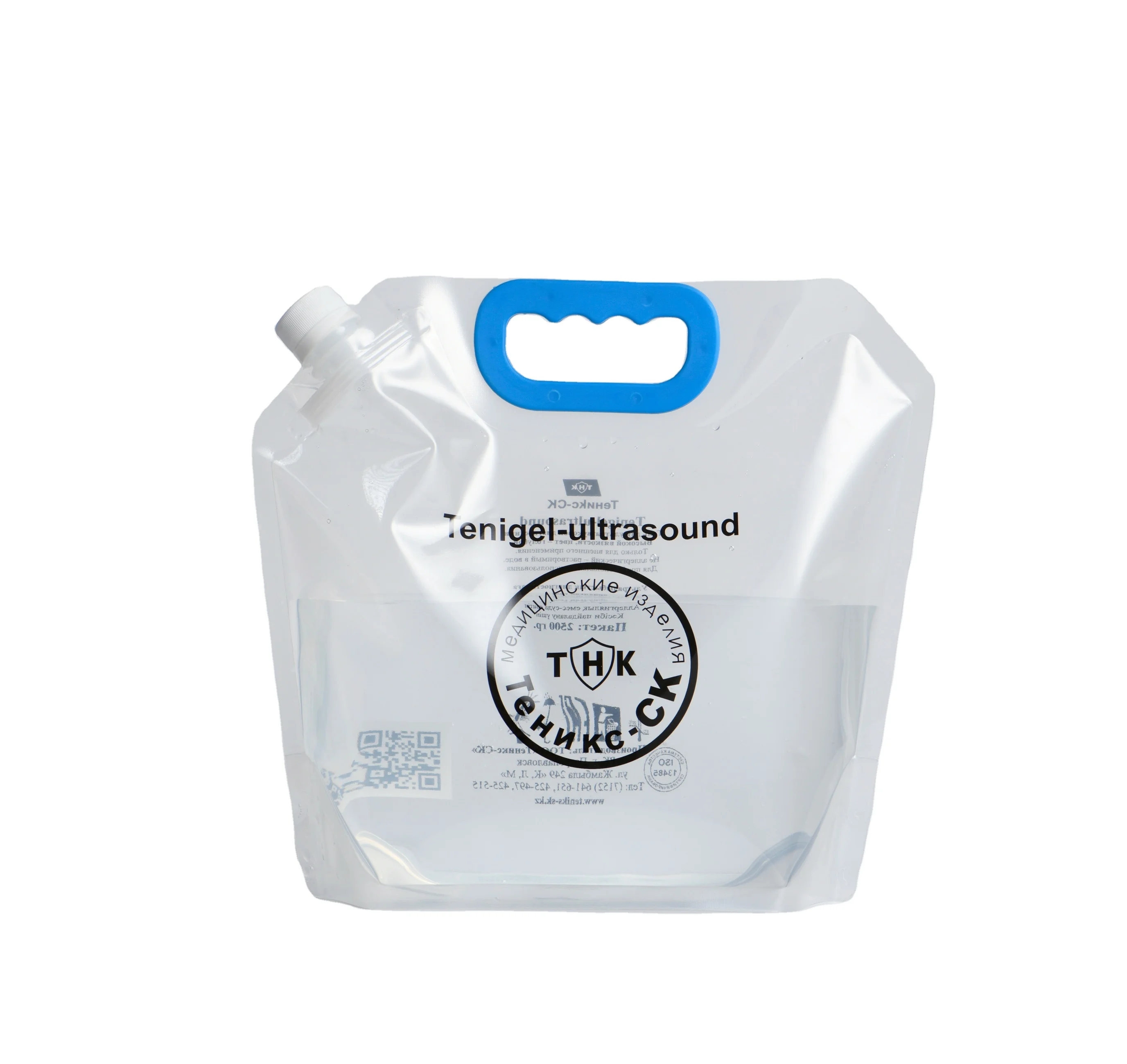 Custom Large Capacity Water Outdoor Portable Liquid Plastic Juice Beverage Packaging Food Bag Stand Up Pouch with Corner Spout