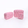 #Stripe Bow Pouch