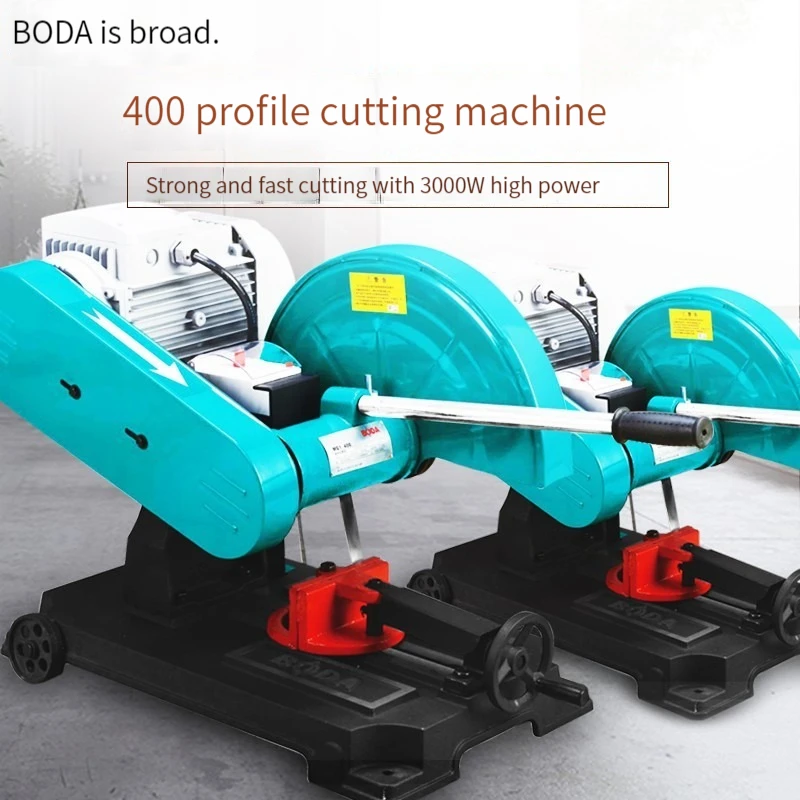 High Capacity 380V Three-phase Electricity Professional Equipment Metal Installation Miter Pendulum Cut-Off Saw