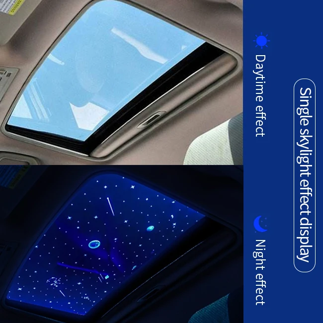 Автозапчасти Mingao декоративная Солнцезащитная панорамная Звездная пленка