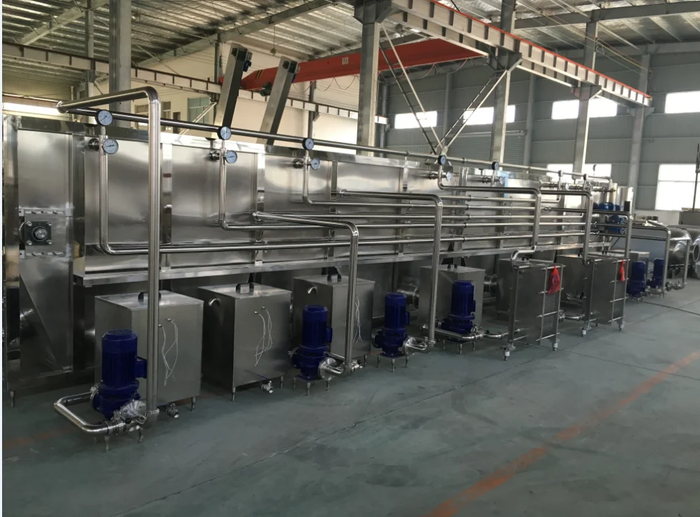 Aluminum Can Pasteurizer Heating Small Microwave Tunnel Pasteurizer