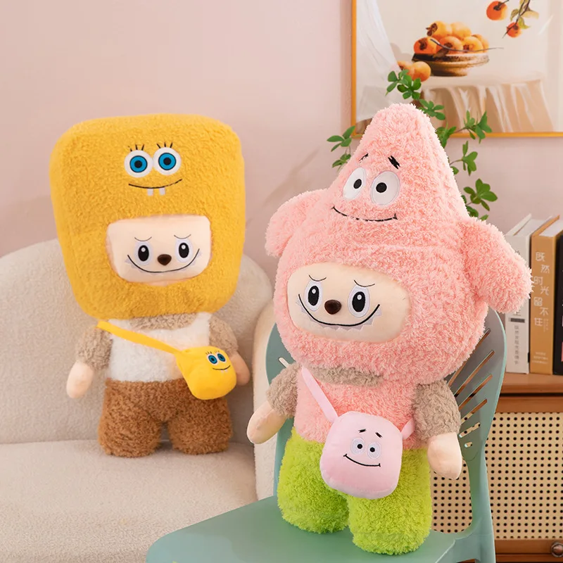 ラブブぬいぐるみラブブ人形人形人形に変身大投げ枕工場卸売