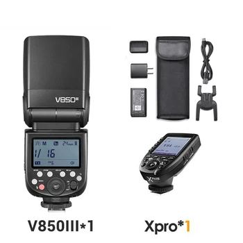 Godox V850iii Cameras Flash Light for Nikon D800 D700 D7100 D7000 D5200 D5100 D5000 D300 D300S D3500 D3100 D3000 D200 D810 detail image