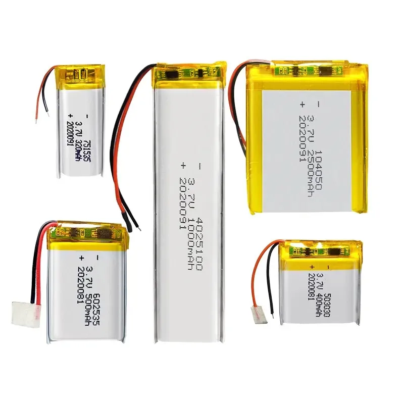 Battery Packs For Phone Custom Oem 7.4v 500mah 10000mah Flat 3.7v