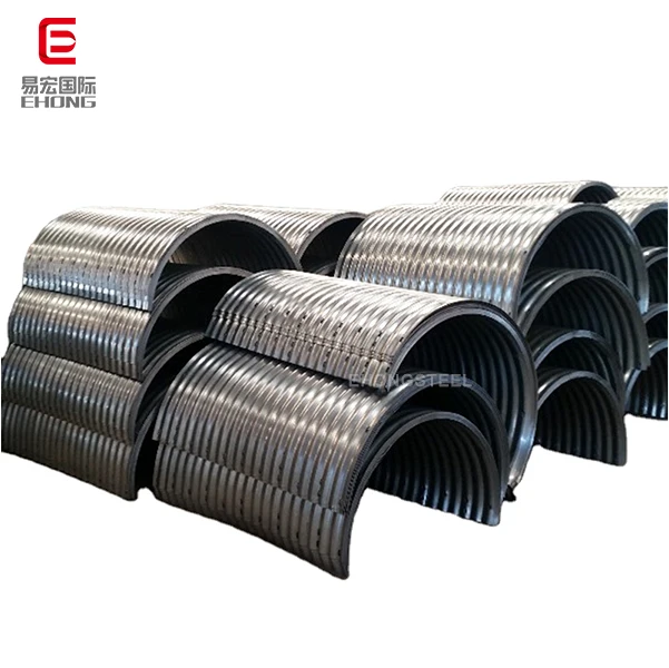 Galvanized Steel Corrugated Metal Culvert Steel Arch Culvert Pipe