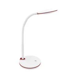 Plastic LED desk lamps, 3 levels brightness touch LED table lamps, 3.2W 300Lumens living room reading lamps