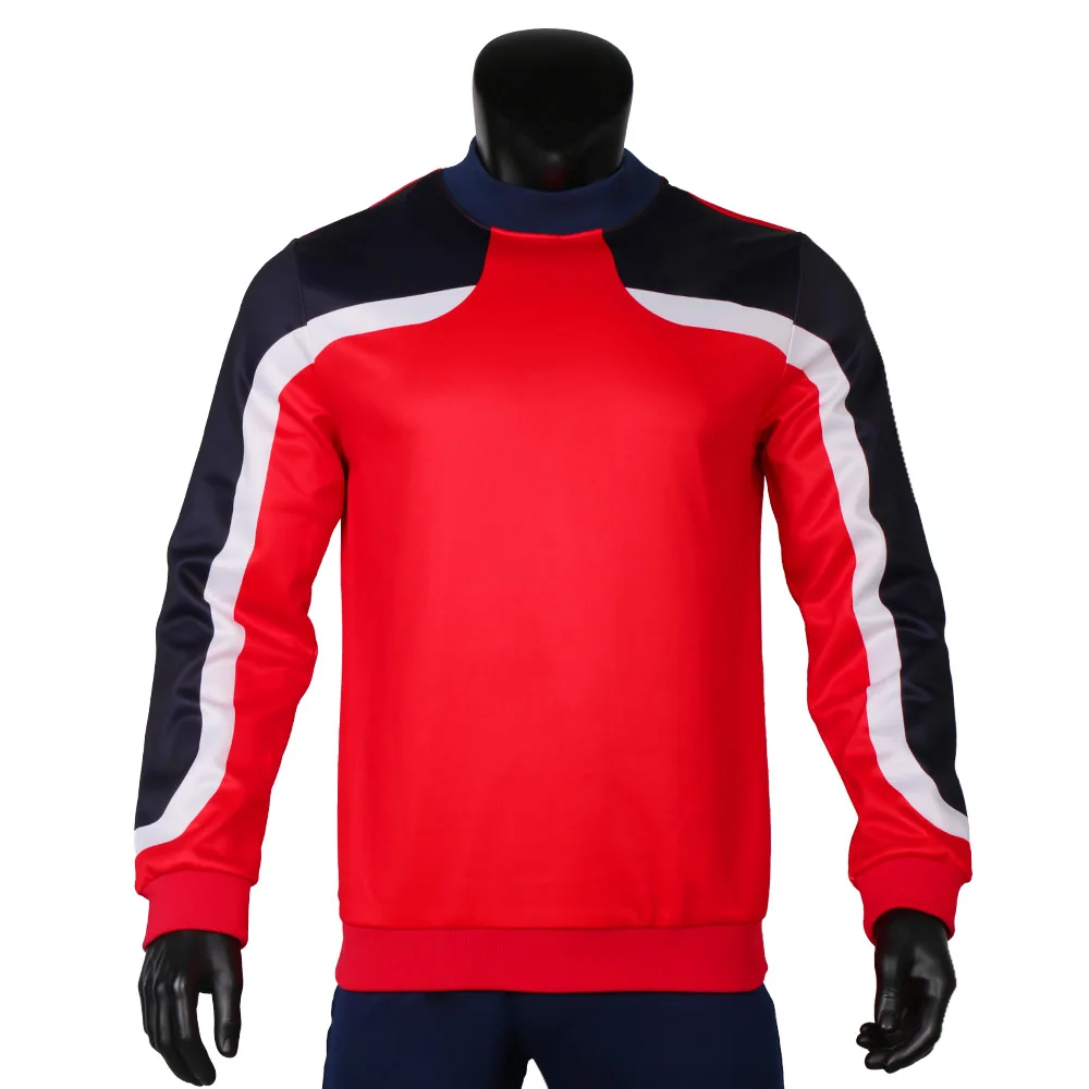 long sleeve soccer training jersey