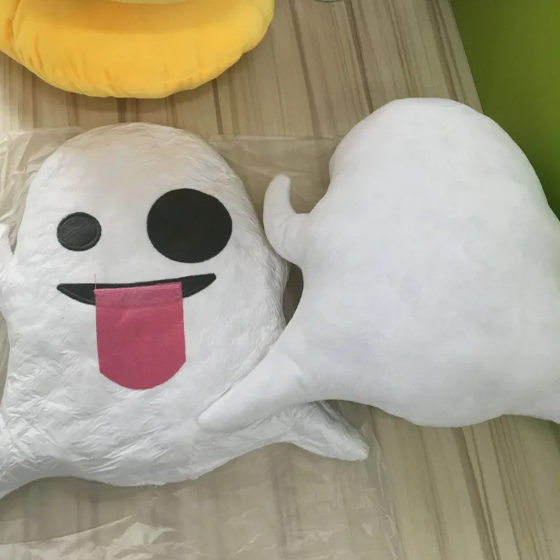 Ghost emoji 2024 soft toy