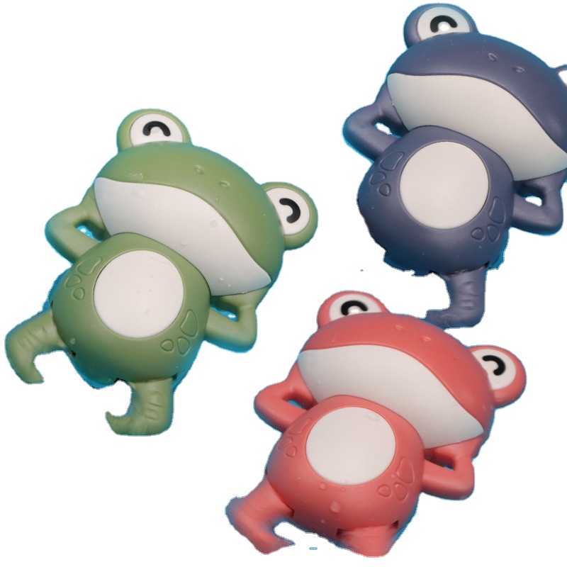 
 2021 детские игрушки для купания могут плавать, заводные лягушки, играют в воду, детские игрушки для купания в воде для мальчиков и девочек  