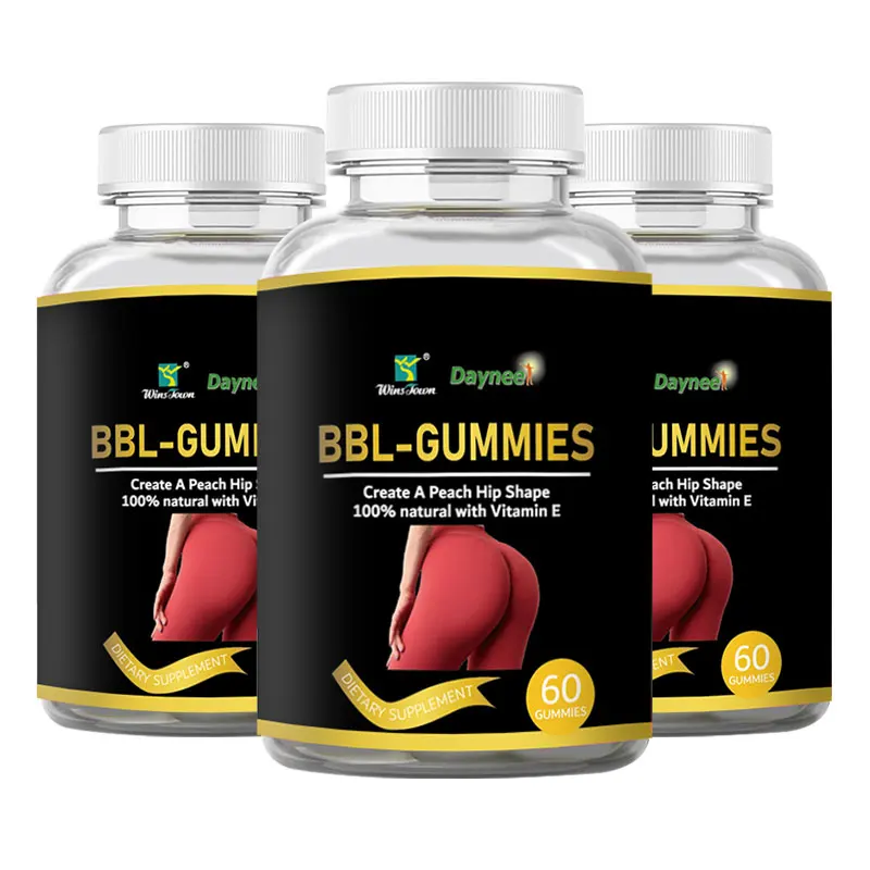 Gummies Hip Enlargement - Complément Pour Fesses Et Hanches, 30 Gommes, Saveur Baies