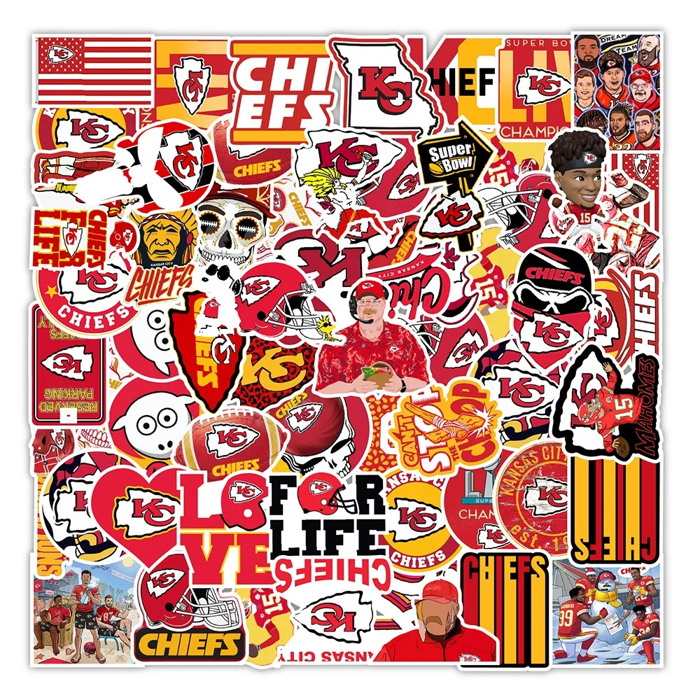 Super Bowl Go Team Sticker - Super Bowl Go Team Kansas City Chiefs