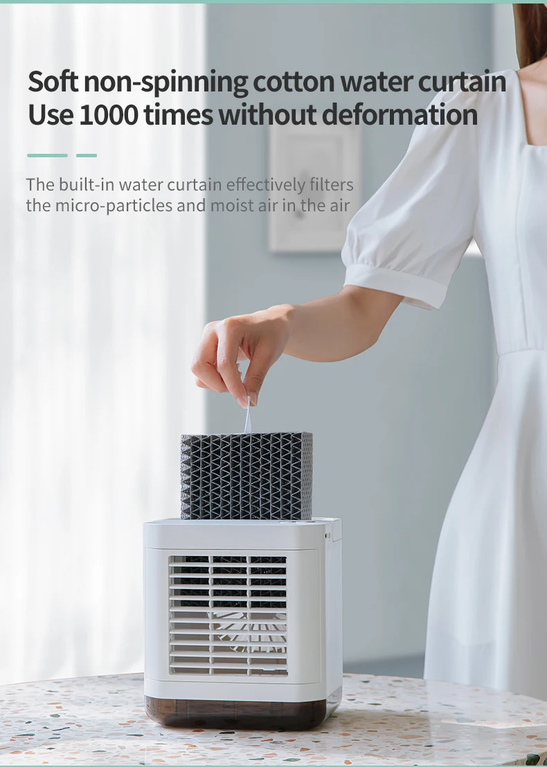 Portable Mini Air Conditioner, USB, Battery - detail 18