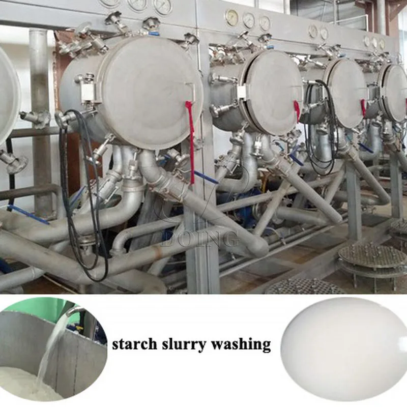 Competitive Price Cassava Starch Processing Machine Manioc Starch Production Line Manufacturing Plant From China