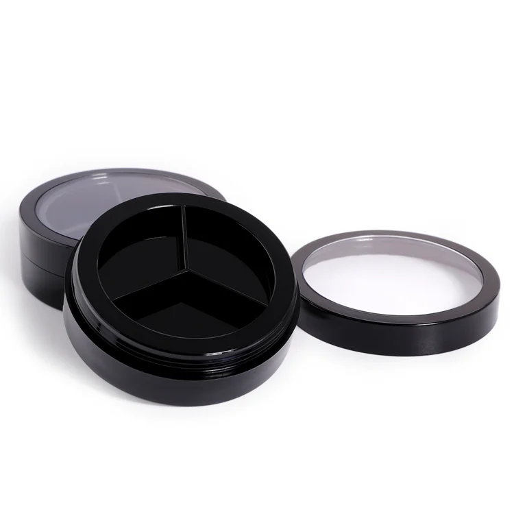 PC7088 3 Color Pans Eyeshadow Case Private Label Concealer Packaging Container Empty Concealer Palette