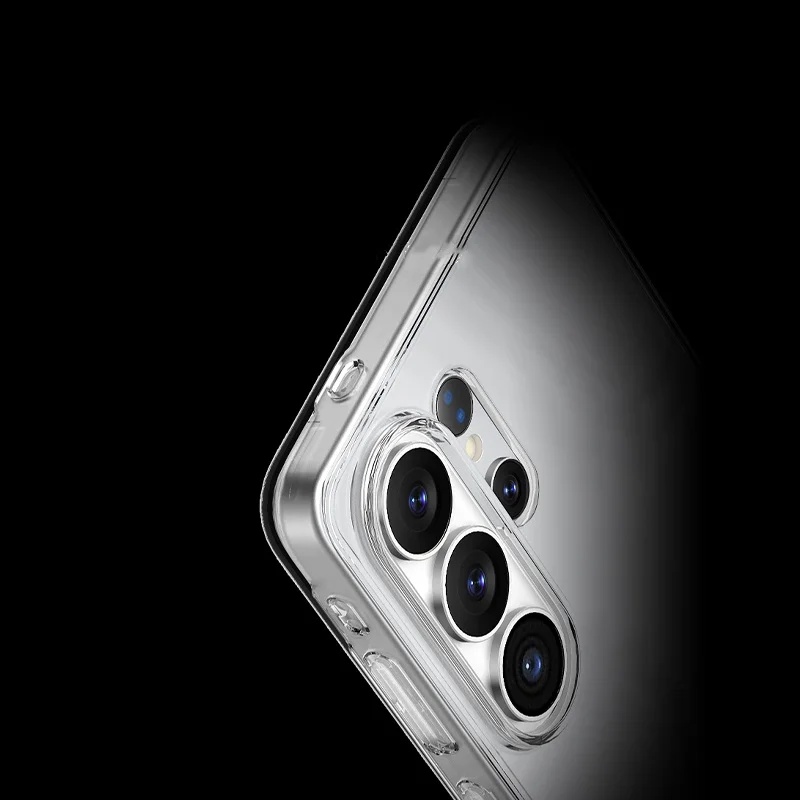 product customized shockproof anti yellowing transparent magnetic mobile phone case lens protective for samsung s26 ultra s26 oem-7