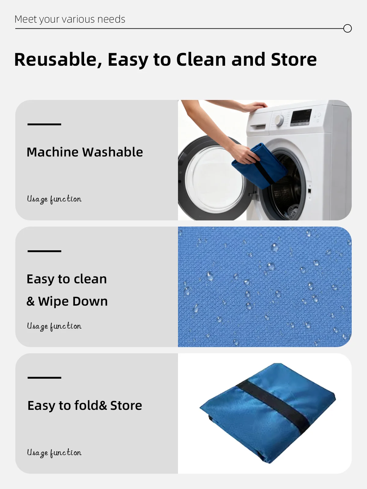 Wholesale Adjustable Woven Extra Large Transfer Pad Positioning Protec - product detail 2