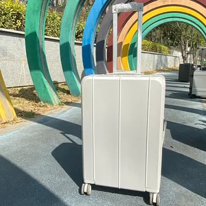 Hot Sale High Quality 20" 24" 28" Durable Hard Shell Luggage Expandable Pull Rod Trolley Case Travel Bag With Combination Lock