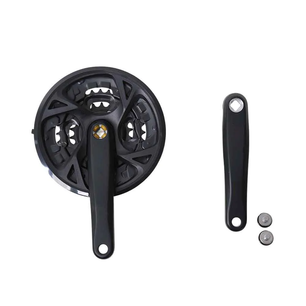 Durable for Aluminum Alloy Crank Set 170mm 44-32-22T 9-Speed Mountain Bike Triple Chainset