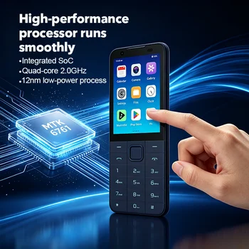TIQ MINI M5S Android 13 Touchscreen Phone - 2.8