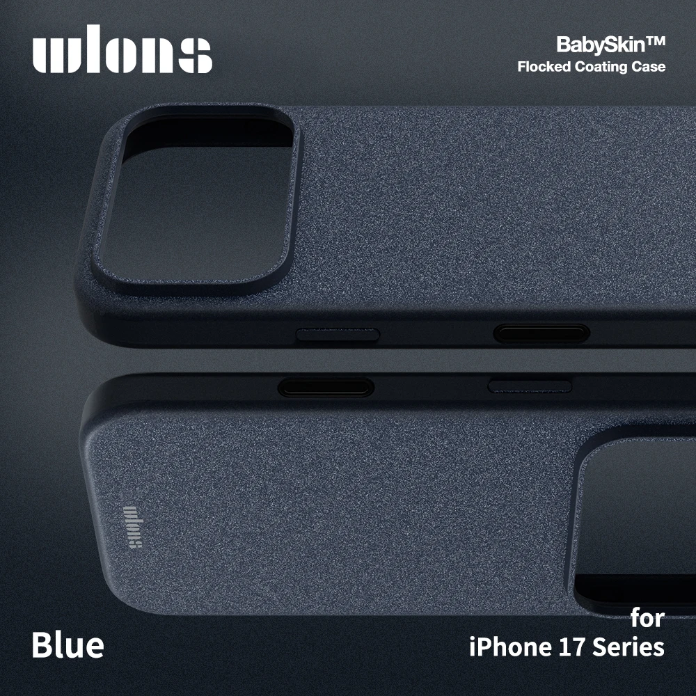 Funda para iPhone 17 /17 Pro con recubrimiento de microfibra, protección mejorada de cámara y botones precisos, cubierta resistente a impactos