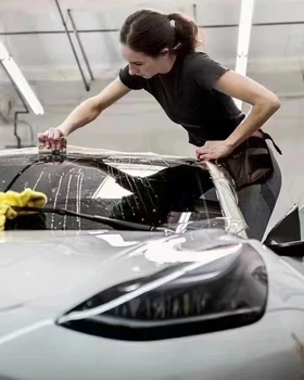 Car Windshield Protective Film 8mil Nano Coated Ppf TPU 1.52*15m UV PROOF ANTI SCRATCH SELF HEALING