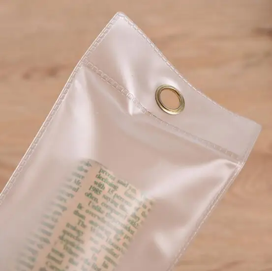 Packaging Bag Transparent Hair Extension Pvc Plastic Custom Portable