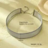 Steel necklace style 3