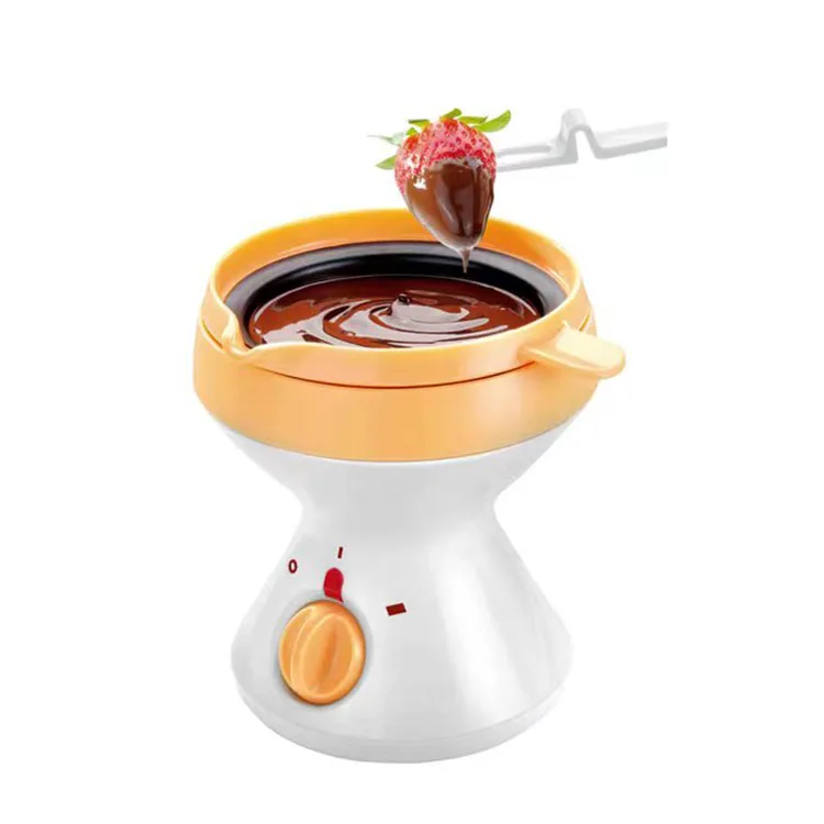 Горячая Распродажа, пластиковая подогревающая чаша для фруктов, Электрический плавильник для шоколада и фондю