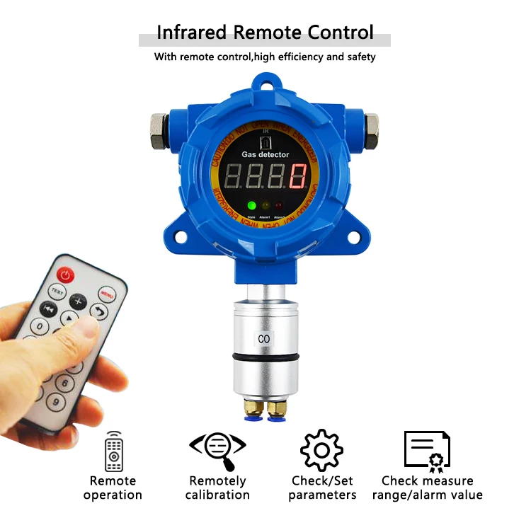 Fixed Type N2 Gas Sensor Nitrogen Gas Purity Tester for Gas Pipeline