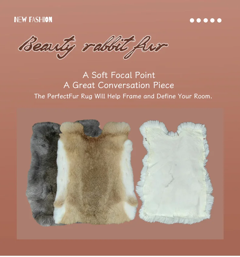 2022 New Animal Fur Rabbits Pelt Wholesale 100 Real Rabbit Fur Buy 100 Genuine Rabbit Fur