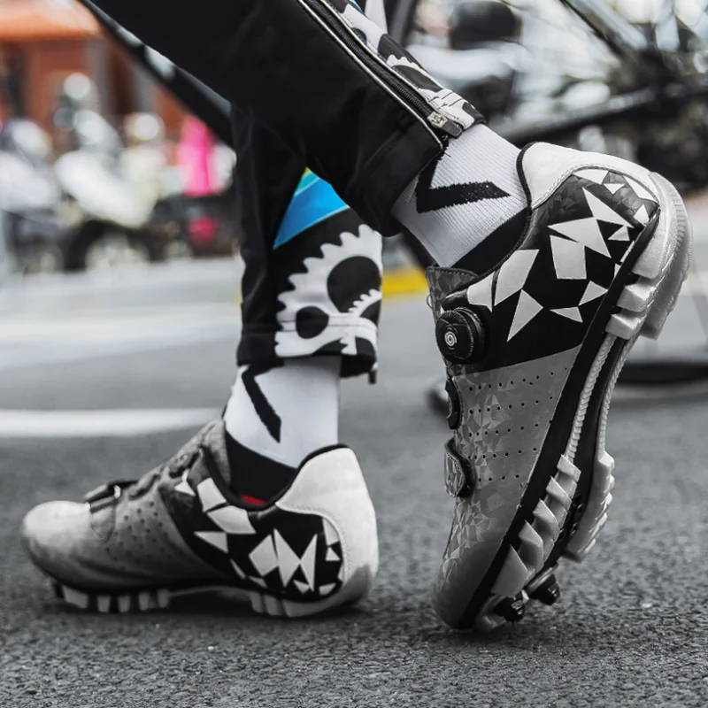 Новый дизайн, модная обувь для езды на велосипеде, езды на велосипеде, мужская обувь с пряжкой