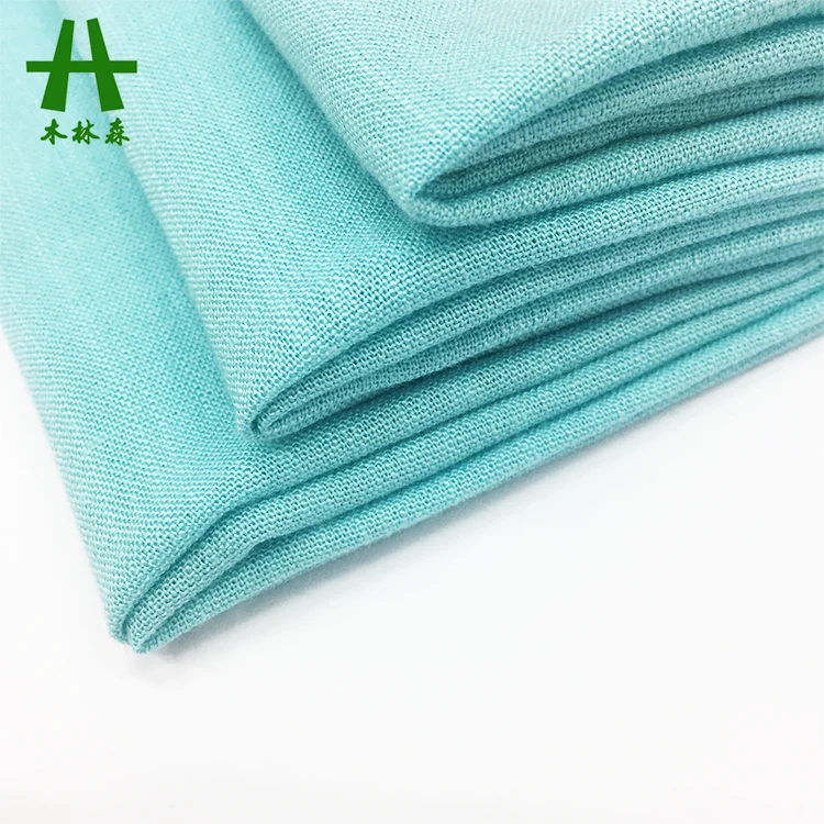 Mulinsen текстильная однотонная окрашенная ткань 21s спандекс искусственный шелк тканая ткань